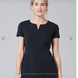 MEDELITA Horizon scrub top Black